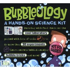 Bubbleology: A Hands-On Science Kit with Toy and
                Other