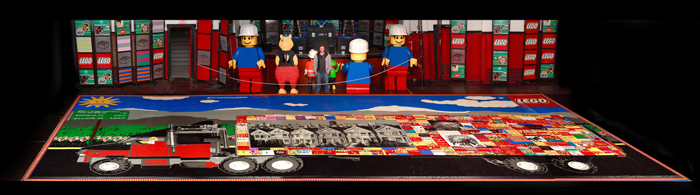 world record LEGO image